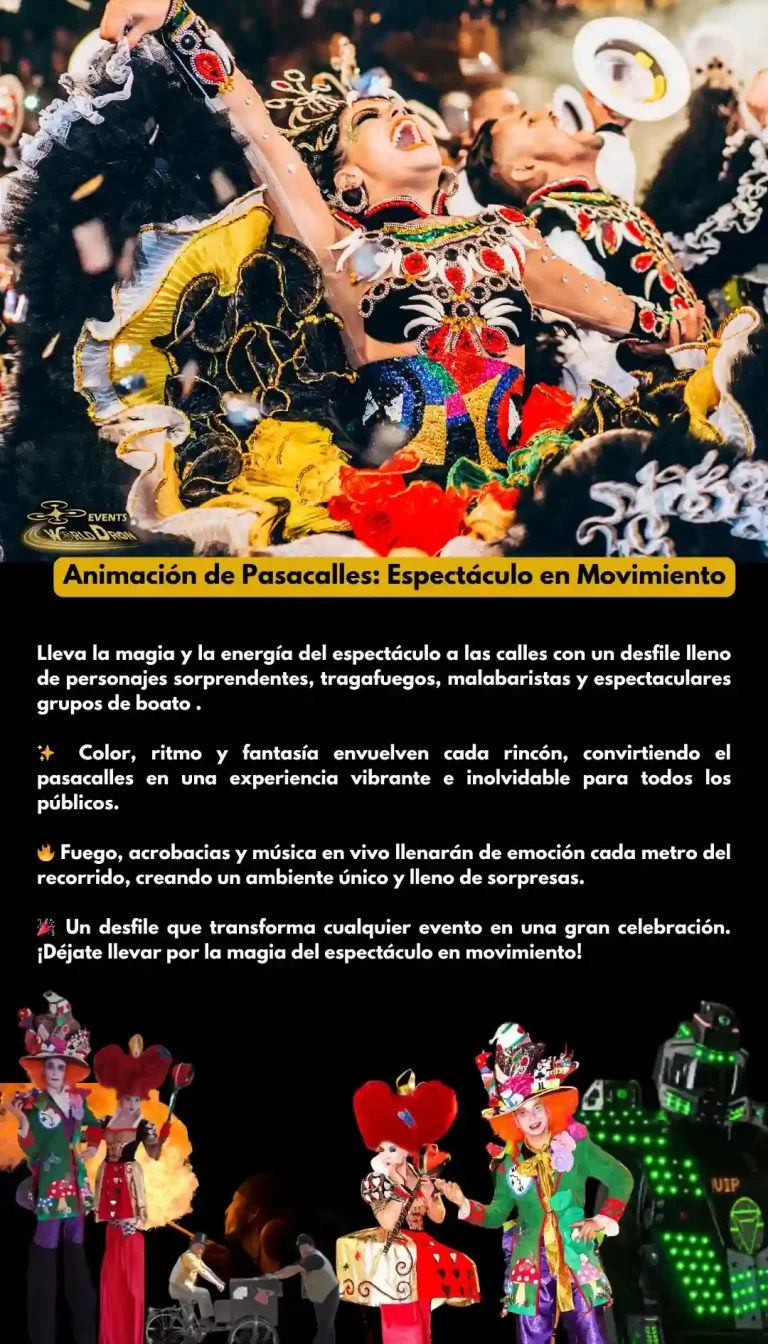 Contratación de pasacalles y Boatos