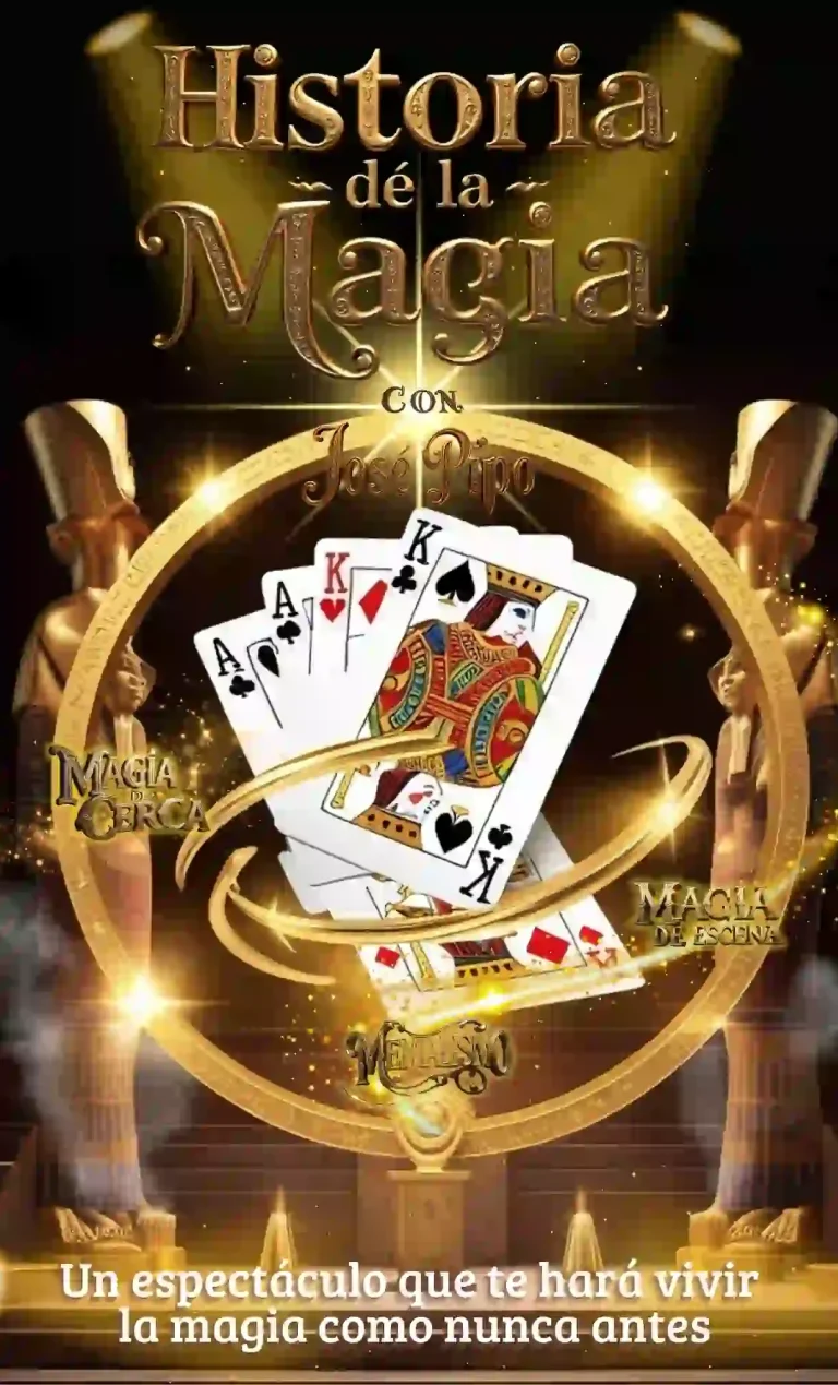 cartel Historia de la Magia, el espectaculo