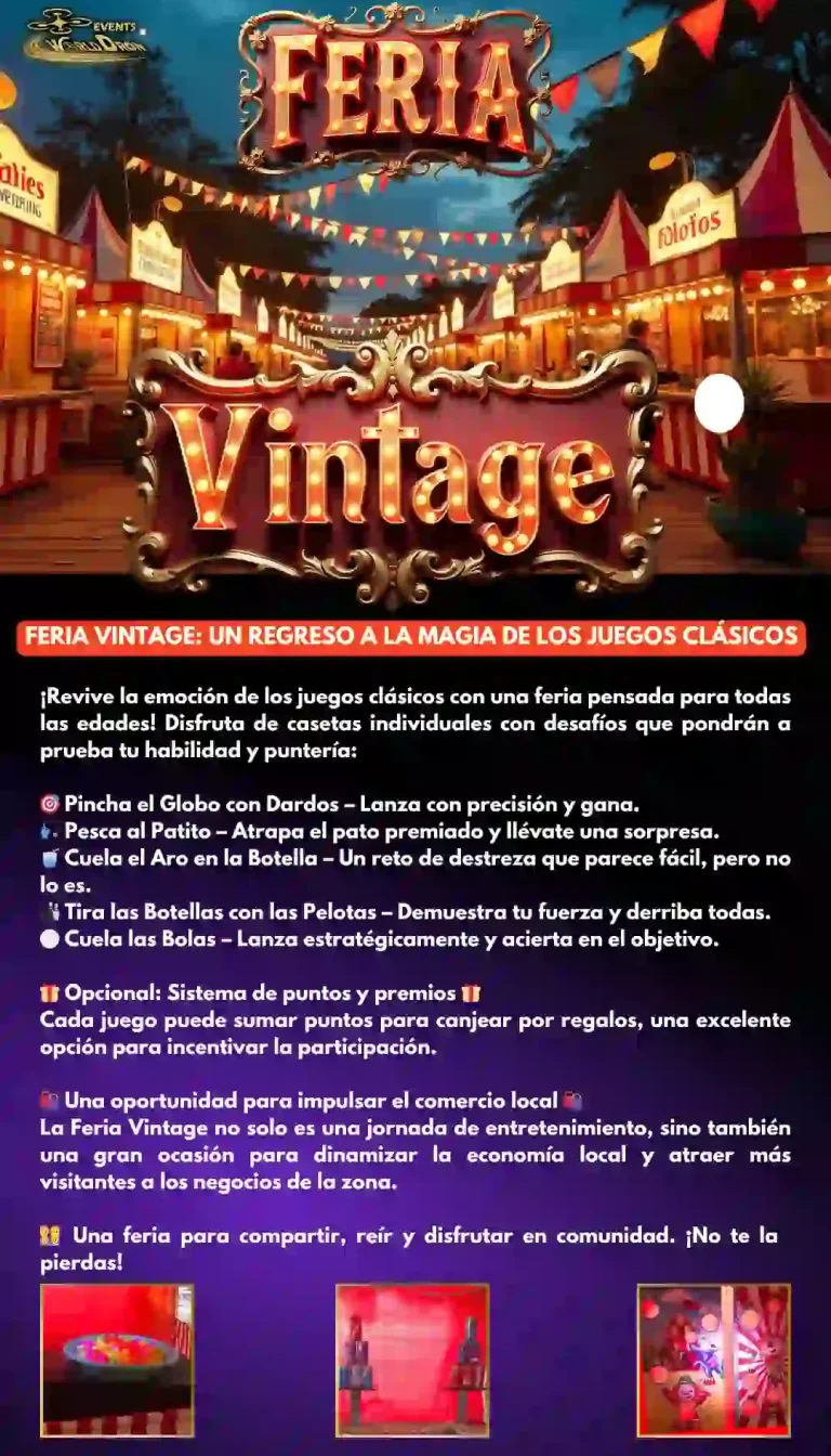 Contratación de la feria vintage