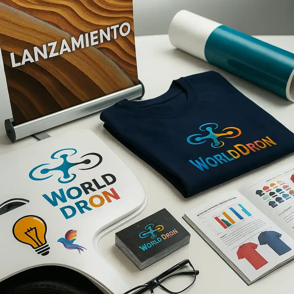 Diseño e impresión world dron 